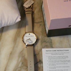 Kate Spade New York Metro Quartz Watch "calm, cool, collected" Elephant $198